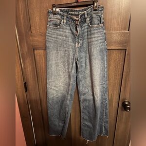 American Eagle wide leg jeans